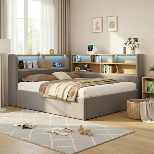 Daybed shaped double bed - daybed,