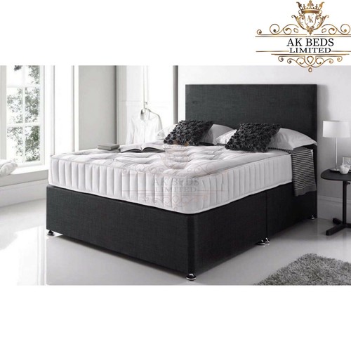 Fabric divan bed base - fabric,