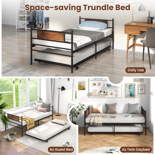 Metal daybed pull - daybed, w/