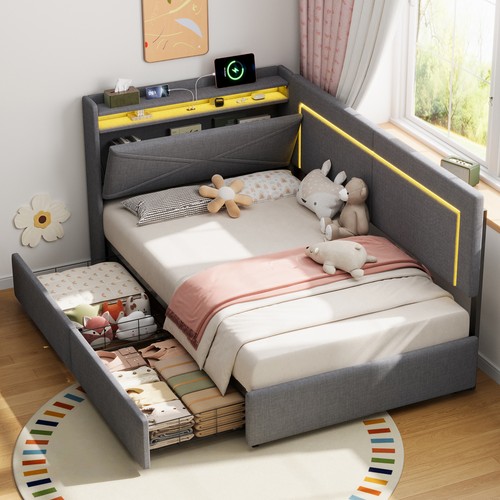 3ft single daybed with - with, two