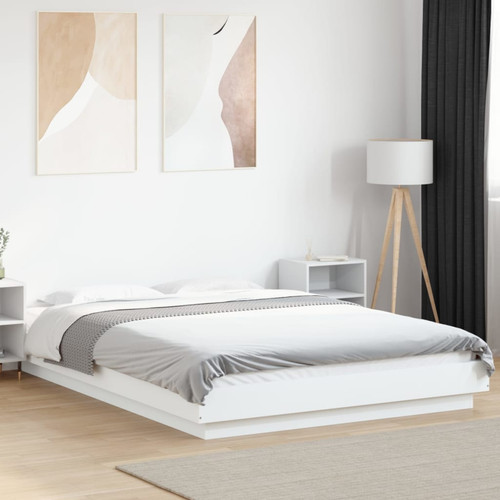 Bed frame white 120x190cm - white,