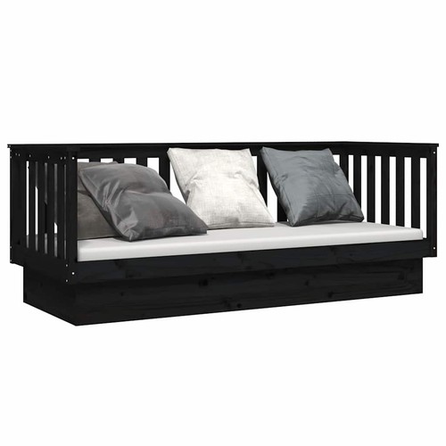 Solid wood pine - wood, bed