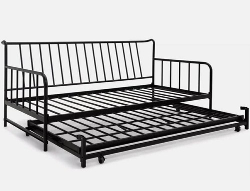 Black day bed with - bed,