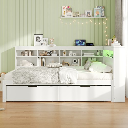 4ft6 double daybed with - double,