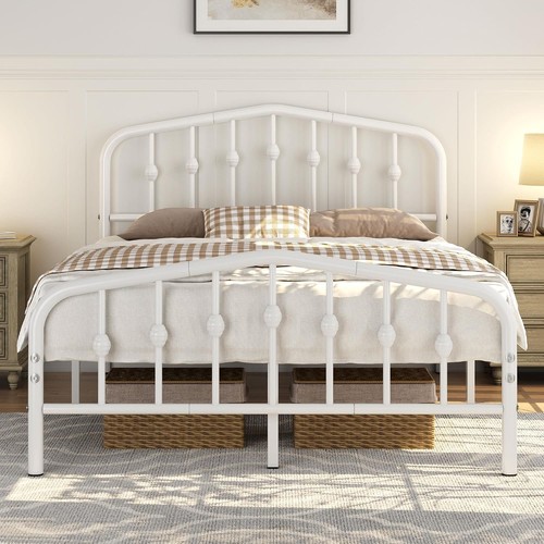 4ft6 double bed - frames, slatted