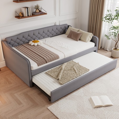 4ft6 double daybed sofa - double, bed