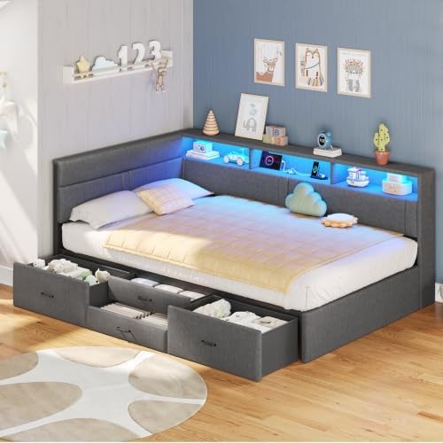 Single day bed with - single,