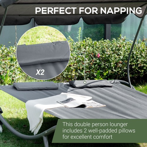 Outsunny garden double - double, hammock